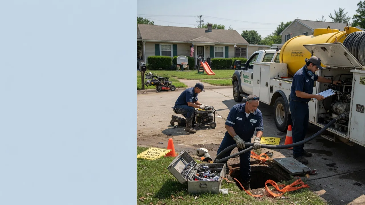 Septic Tank Pumping in Mount Hope, OH near me